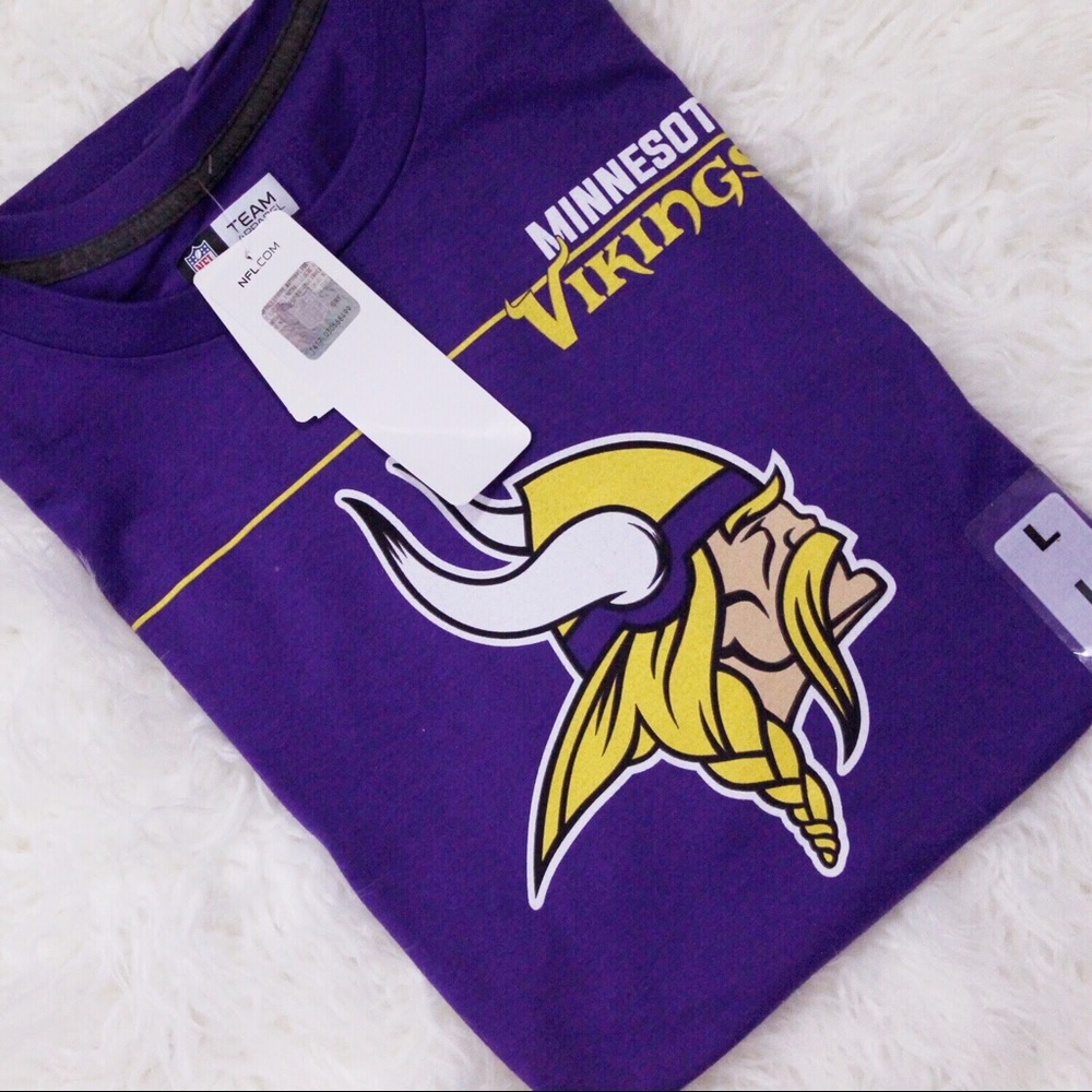 NWT NFL Team Apparel Men’s MN Vikings Purple Top - Picture 1 of 7